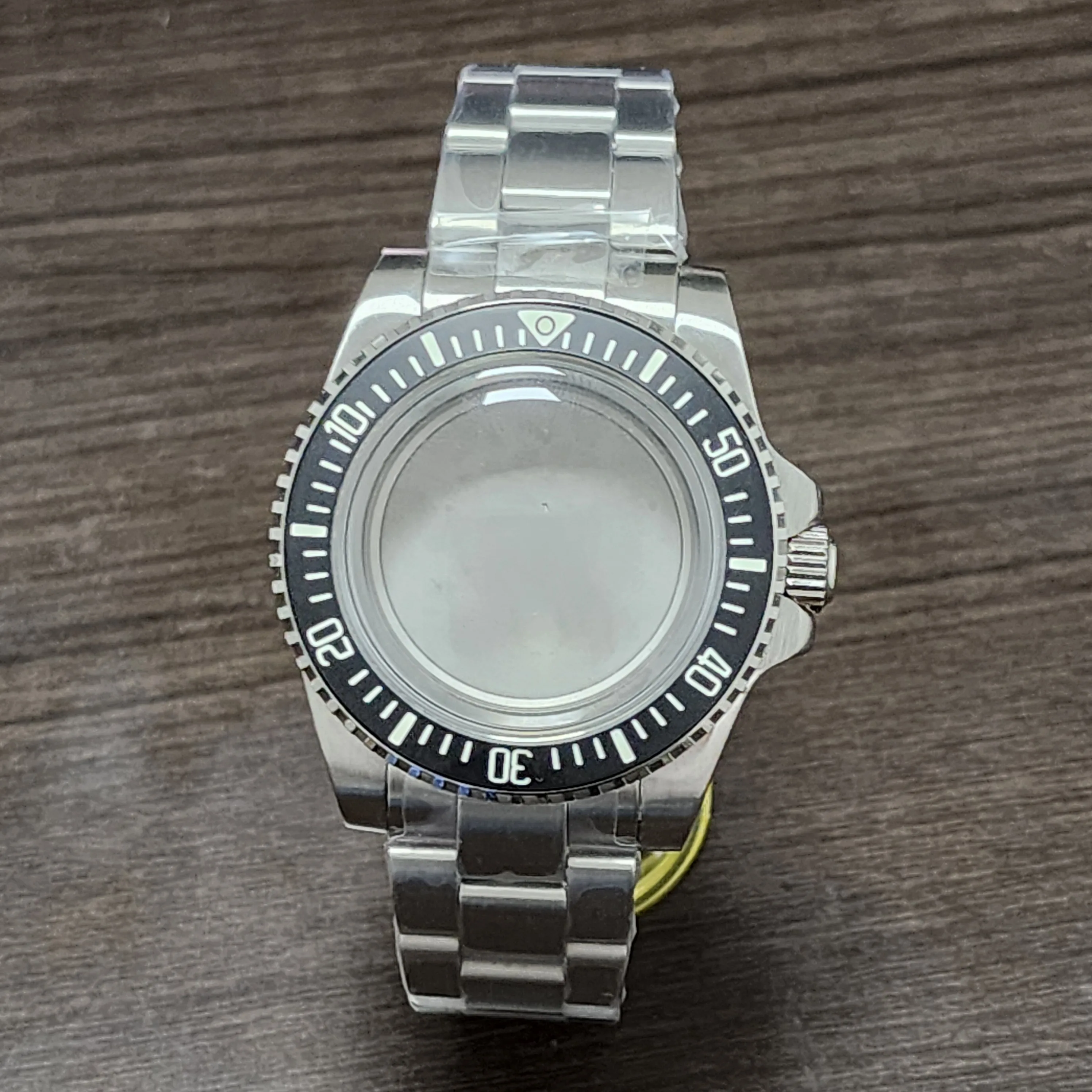 40 мм винтажное стекло из нержавеющей стали для крышки горшка подходит для NH34 NH35 автоматический механизм A1