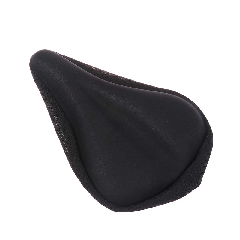 Bicycle Saddle Bike Seat Cover Padded Soft Thickened Pad Exercise Bike Seat Cushion Wide Foam Mountain Bicycle Seat Cushion