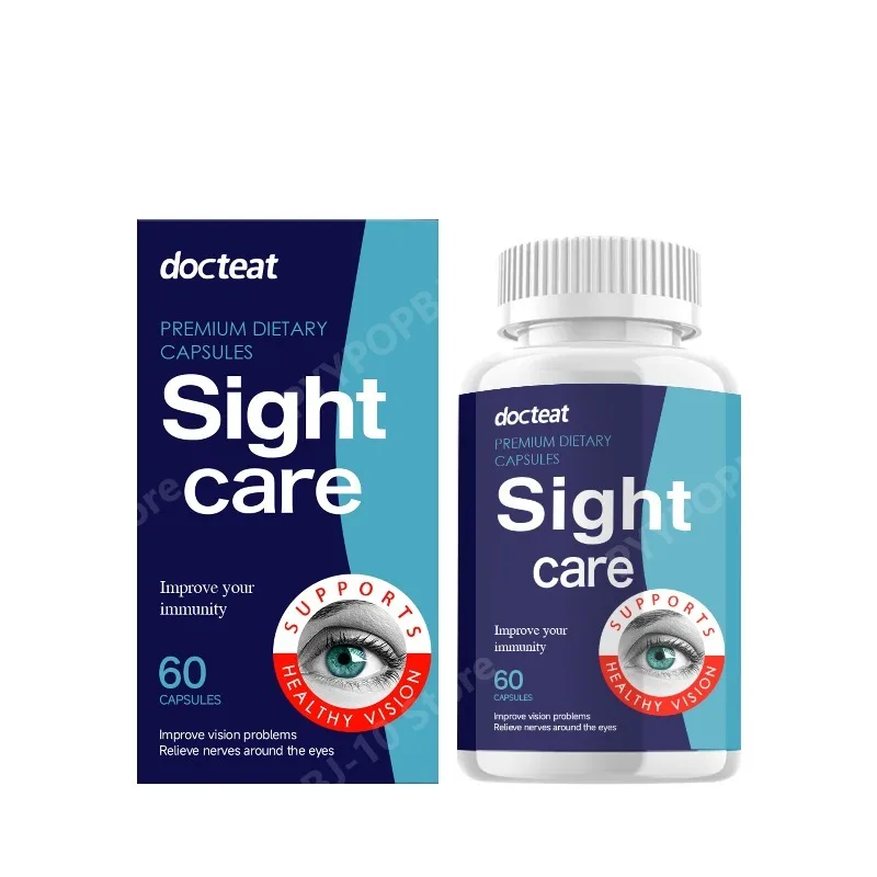 

Капсулы для поддержки здоровья глаз: Ежедневная пищевая добавка для комфортного зрения, 60 капсул