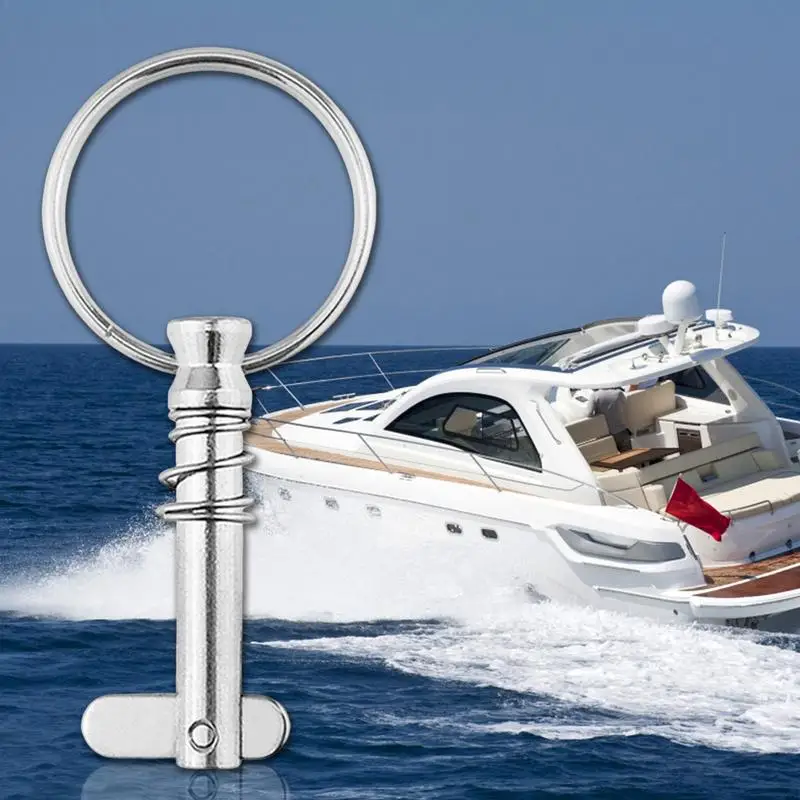 Quick Release Pin Spring Release Latch Pin Canopy Pins For Ship Canopy Marine Hardware Ship Roofs And Support Rods With Pull