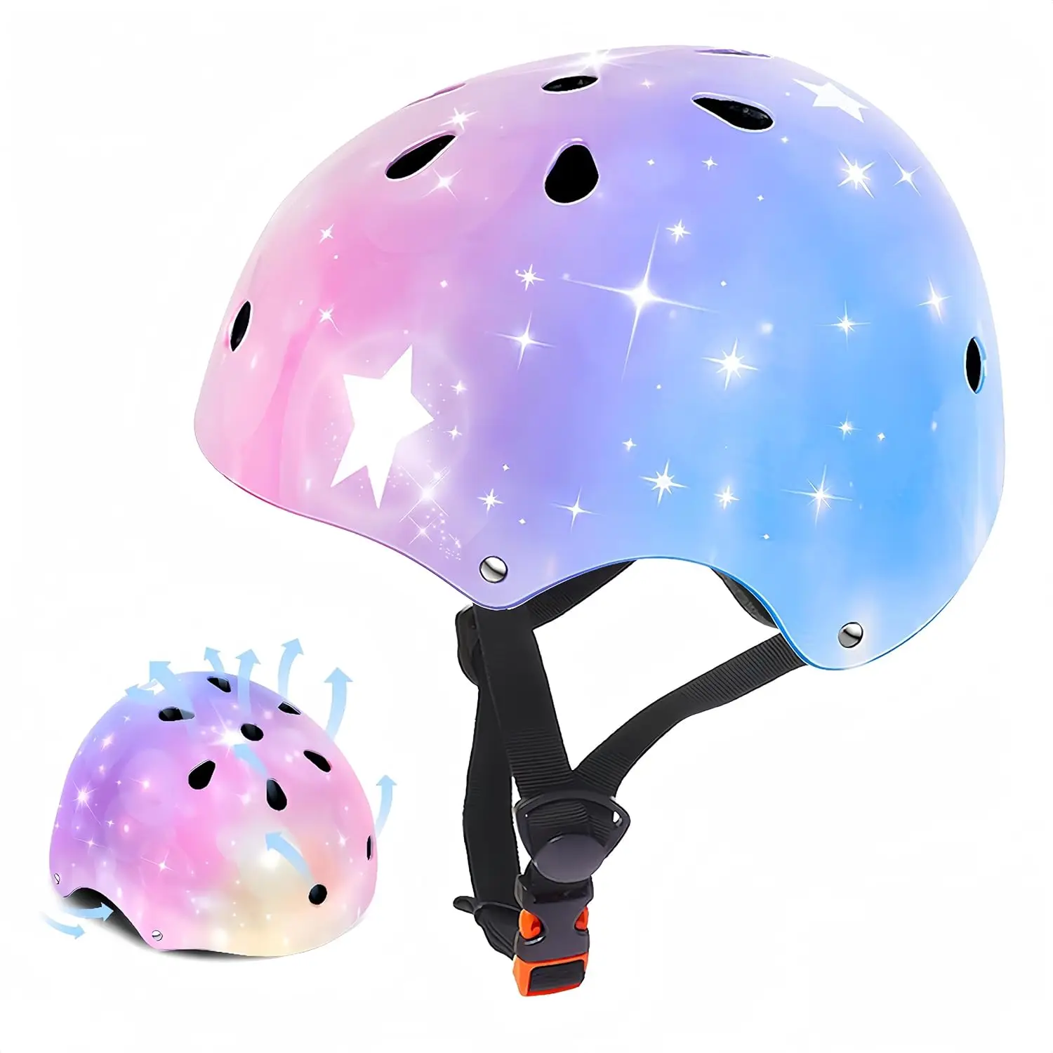 

Kids Bike Helmet for 2-14 Years, Multi-Sport, Ventilated & Impact Resistant, Adjustable