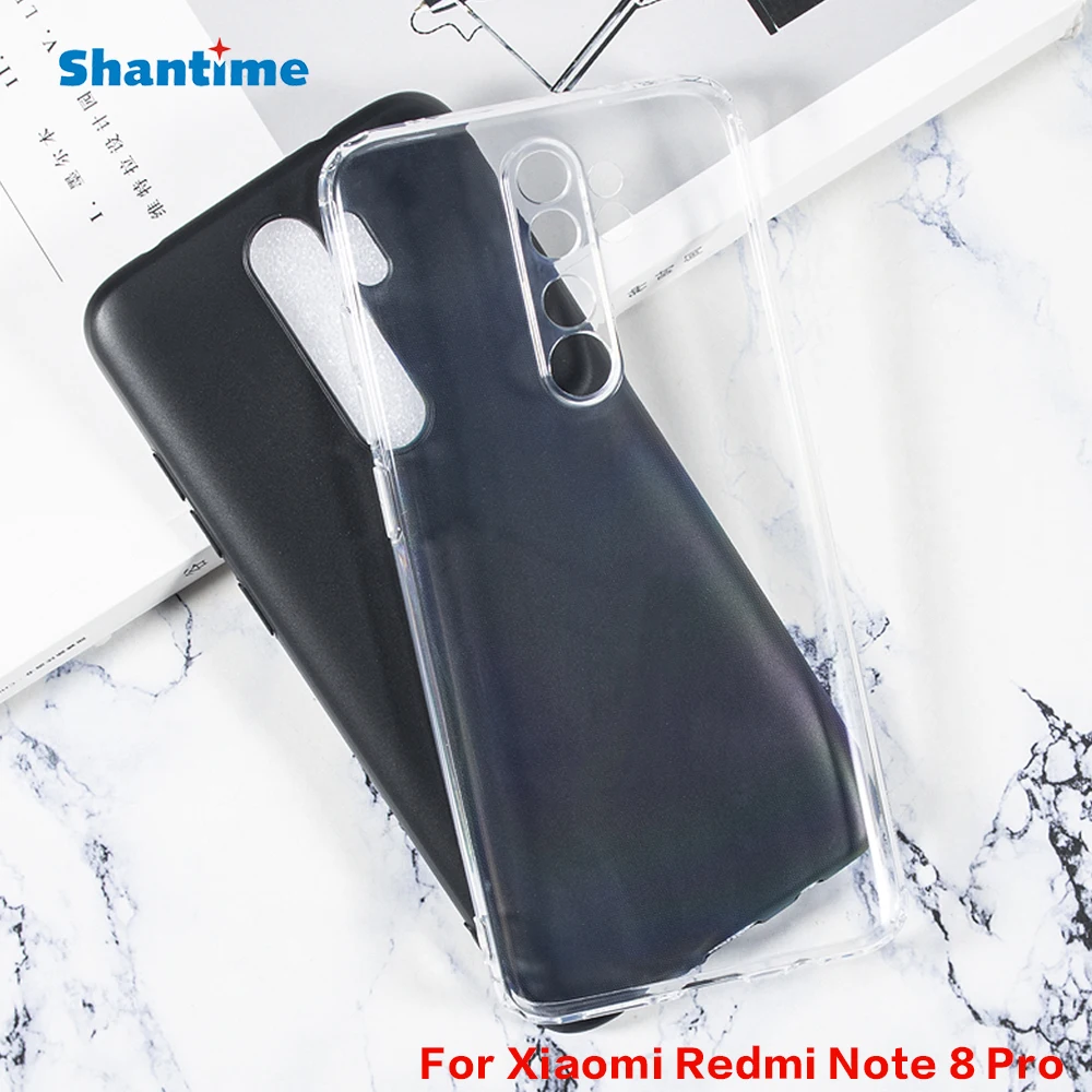 For Xiaomi Redmi Note 8 Pro Gel Pudding Silicone Phone Protective Back Shell For Xiaomi Redmi Note 8 Pro Soft TPU Case