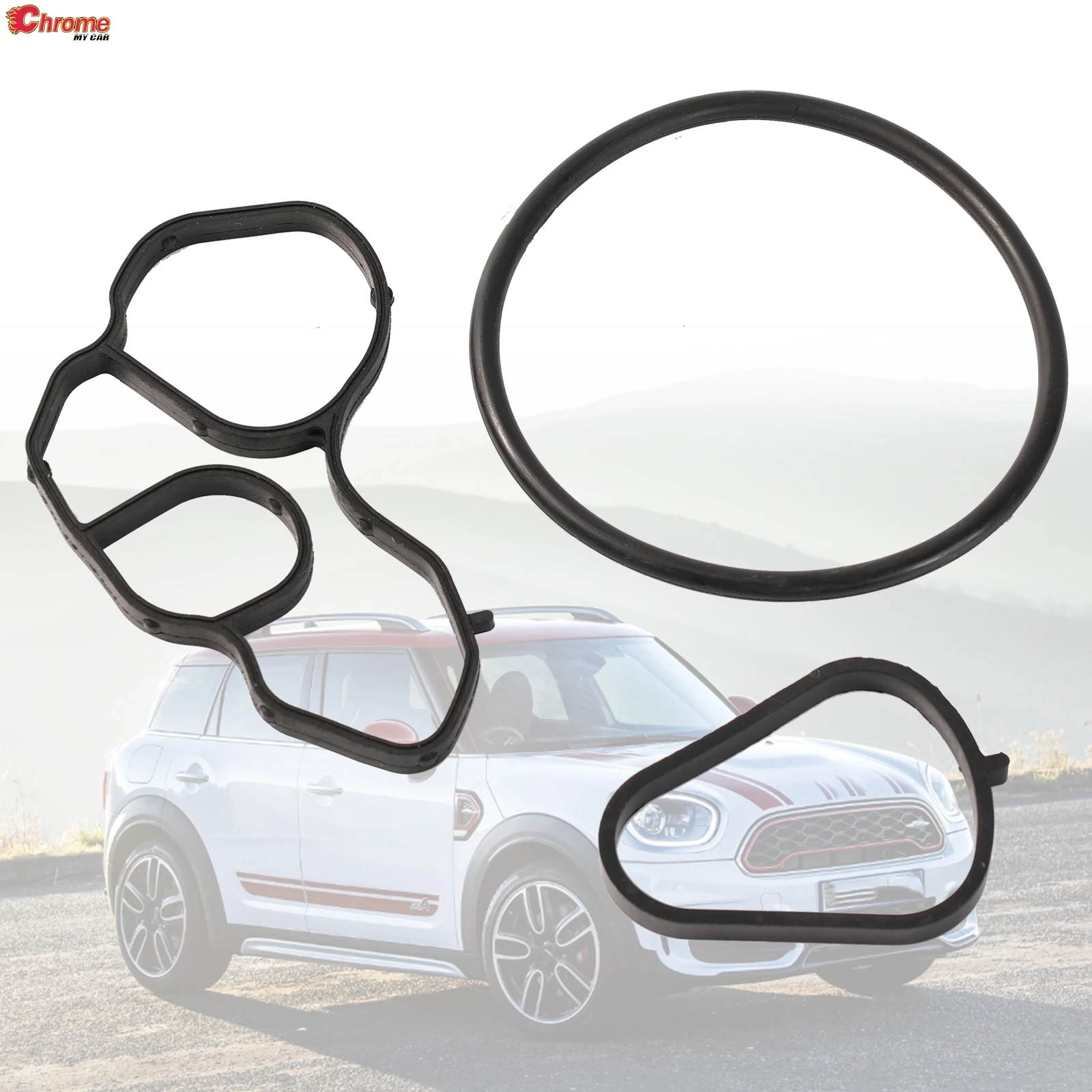 Oil Cooler Gasket 11428643758 For Mini Convertible Roadster Citroën C3 Grand Paceman Peugeot 2010 2011 2012 2013 2014 2015 2016