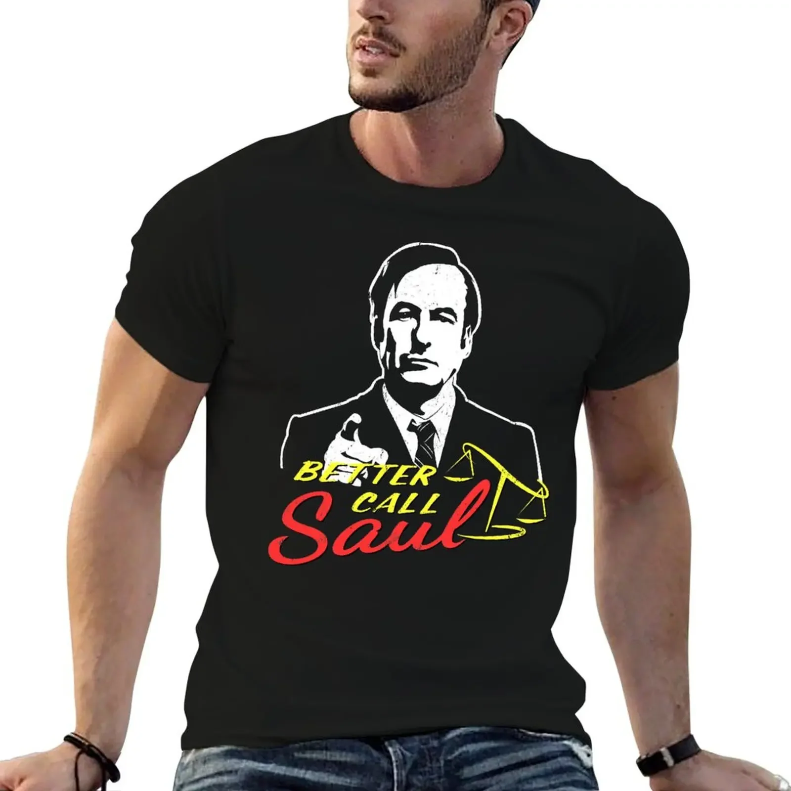 

Call Saul Vintage Better Silhouette Sketch T-Shirt vintage blue archive sports fans customs design your own men t shirt