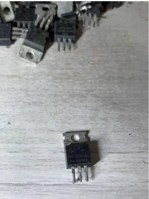50PCS   Triode G053N10 Field Effect MOS Tube High Current Inverter Controller TO-220 Measured and Approved