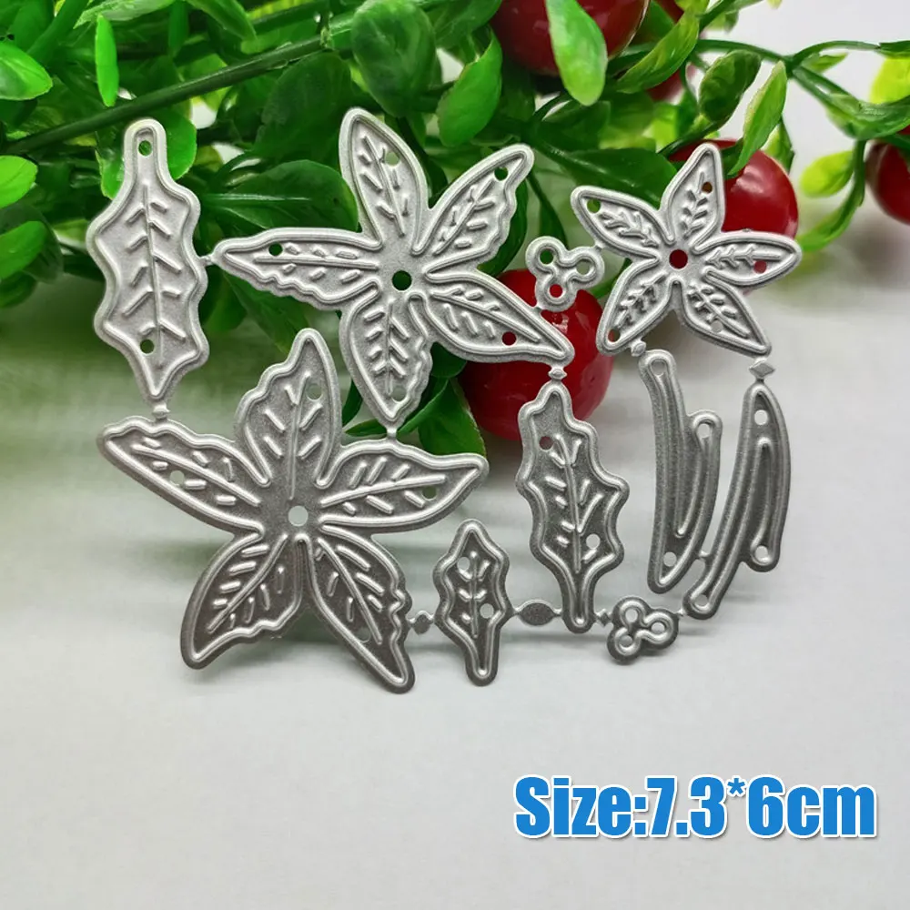 1Pc Craft Metal Cutting Dies Cut Die Mold Flower Leaves Scrapbook Paper Knife Mould Blade Punch Stencils Dies Scrapbooking