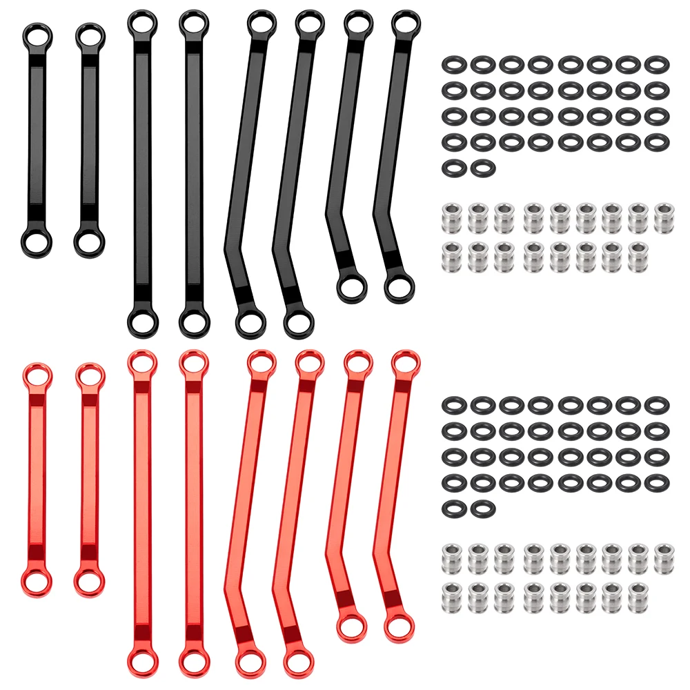 AXSPEED High Clearance Chassis Links Steering Linkage for 1/18 RedCat Ascent RC Rock Crawler Car Upgraded Accessories