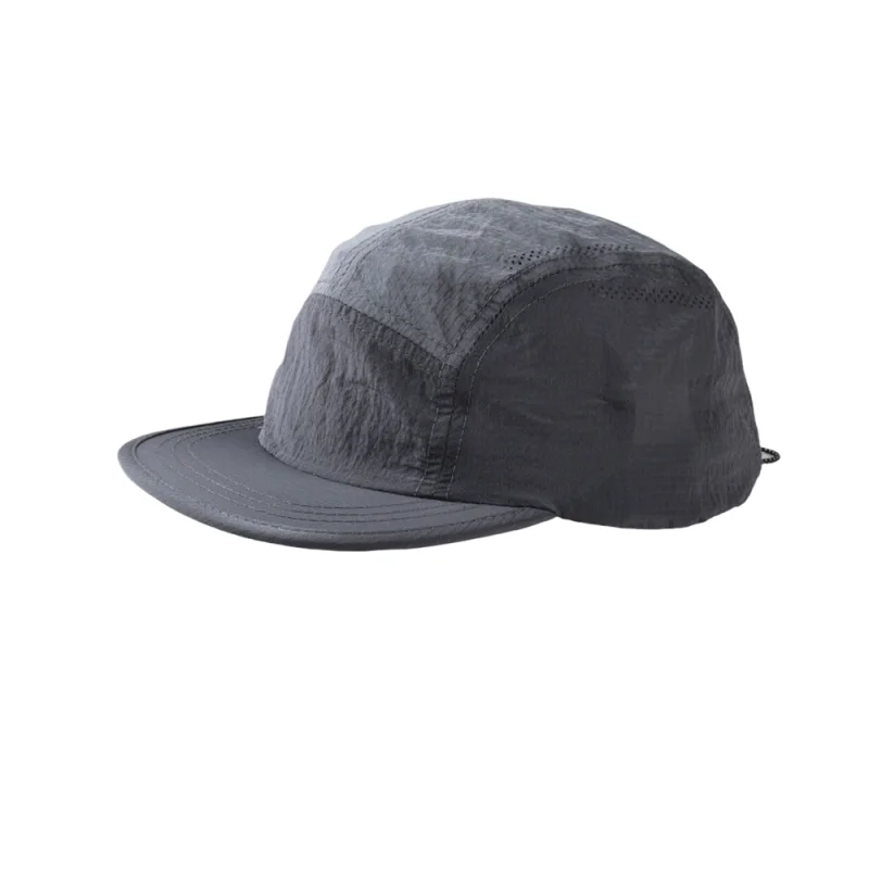 Water Resistant Quick Dry 5 Panel Baseball Hat Lightweight Breathable Sports Sun Caps For Men Women Drawstring Foldable Hats
