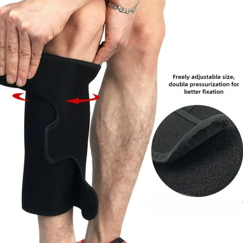 1PC Sport Shin Guard Cross fit Adjustable Calf Compression Sleeve Cycling Football Basketball Weightlifting Calf Support Brace