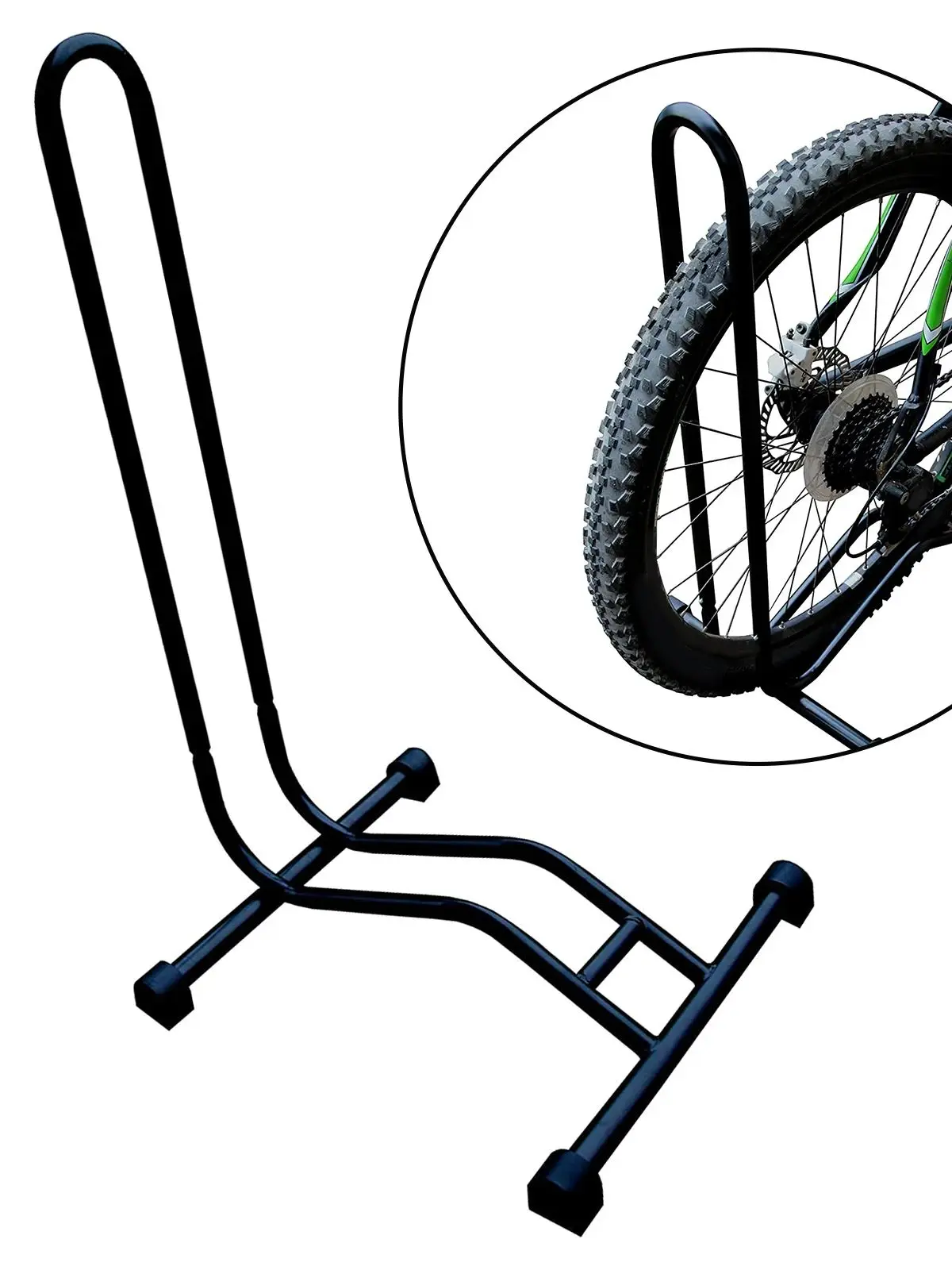 AliExpress NONE L-Type Bicycle Coated Steel Display Floor Plug-in Parking Rack Bike Repair Stand Mountain Bike Storage Rack Maintenance Holder
