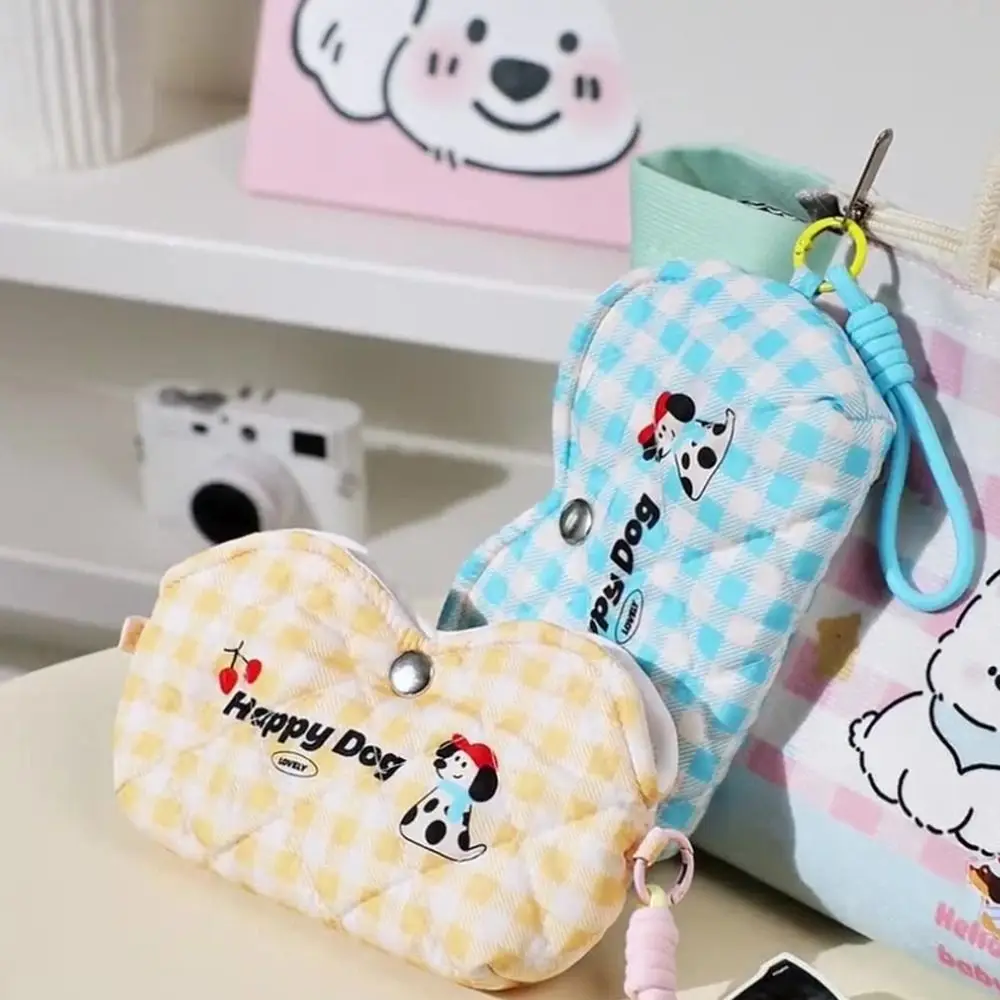 

Portable Cotton Sunglasses Bag Hanging Dog Eyeglasses Pouch Dustproof Sunglasses Protective Cover for Travel Eyewear Holder