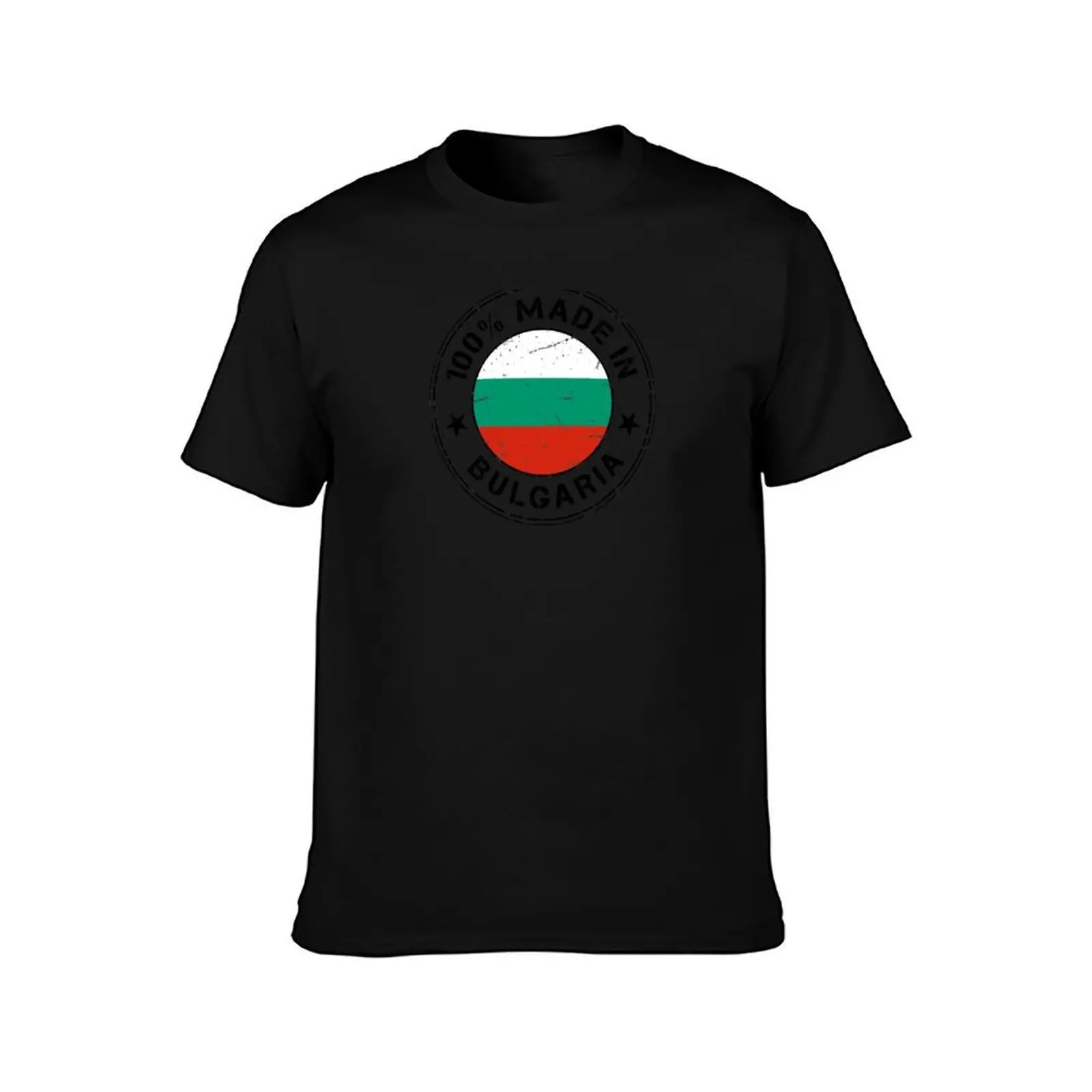 Bulgaria Bulgarian Birth Baby Made in Bulgaria T-Shirt Work Wear Simple Tee Shirt T-Shirt