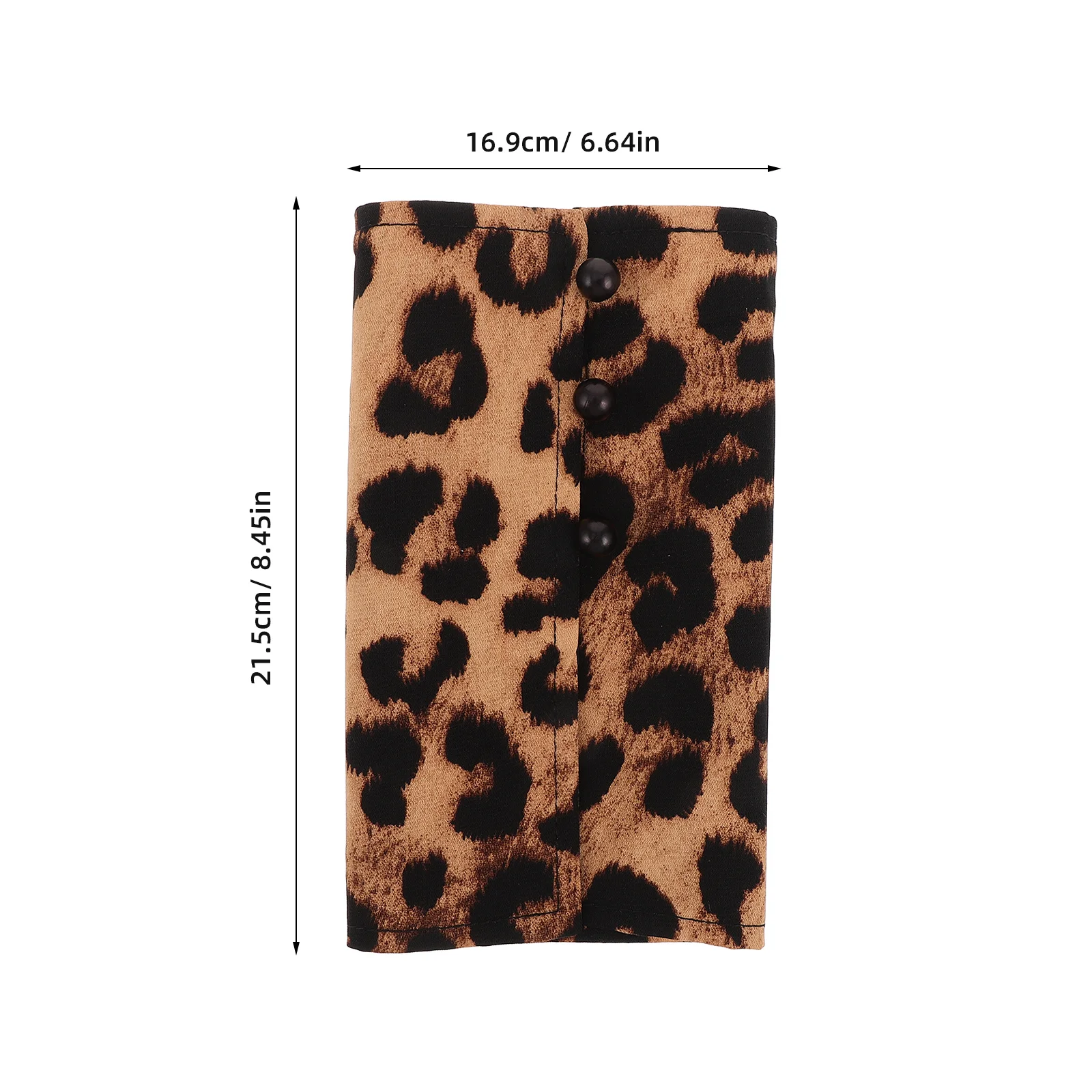 زوج واحد من الأكمام المزيفة بطباعة الفهد وأكمام معصم قابلة للفصل للنساء وإكسسوارات الملابس القابلة للإزالة #2