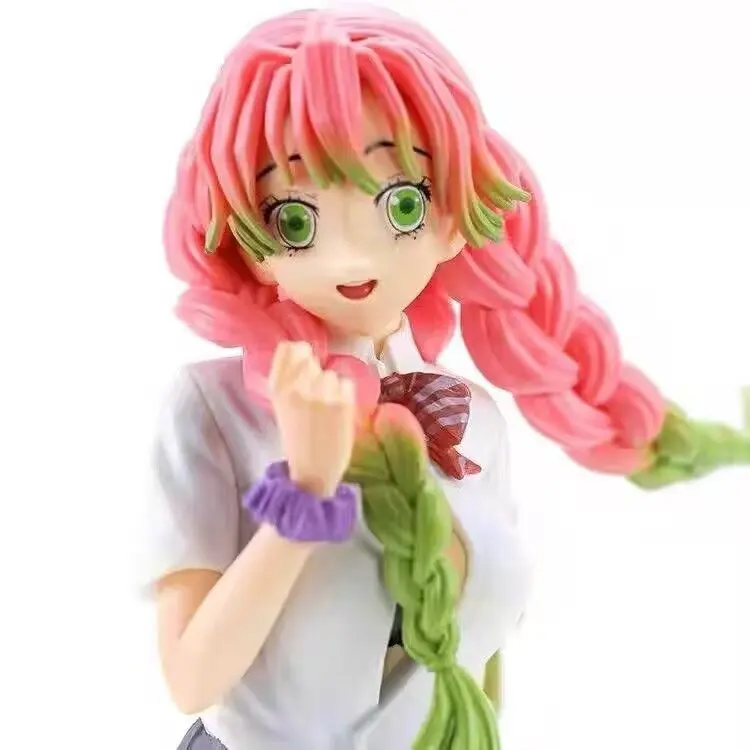 

Фигурка Канроуджи Митсури в школьной форме из аниме «Клинок, рассекающий демонов: Истребитель демонов» (Кимэцу но Яиба), коллекционная модель из ПВХ, игрушка, подарок для любителей аниме