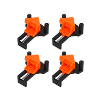 4PCS Wood Angle Clamp Woodworking Corner Clip 90 Degrees Frame Clamp Corner Holder Carpentry Presses Hand Tool DIY Fixture