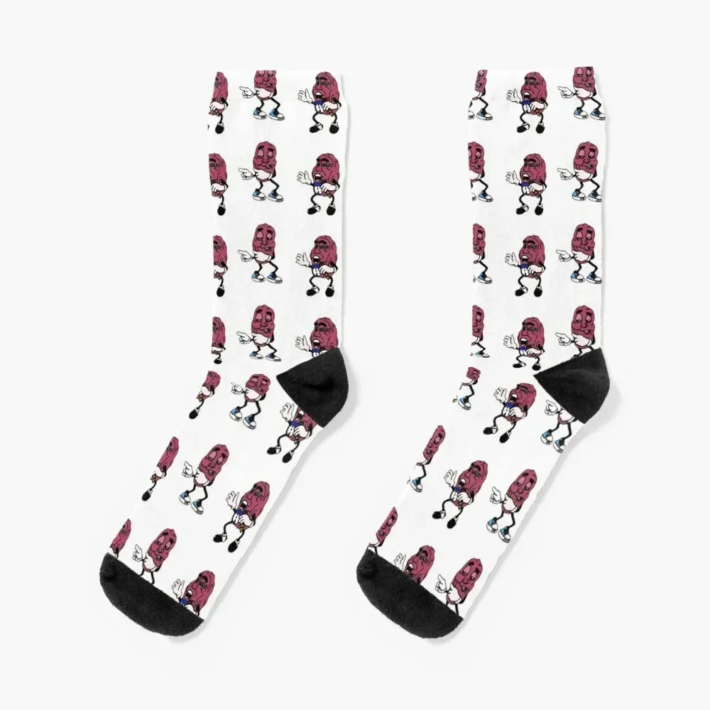 The California Raisins No Background Color Socks Soccer snow Men's Socks Women's