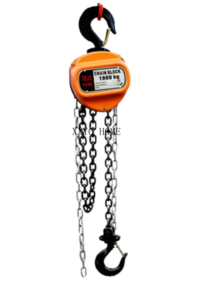 Hand Chain Hoist Winch Portable Hoist Lift Hoist Construction Small Crane Manual Lever Block Lifting