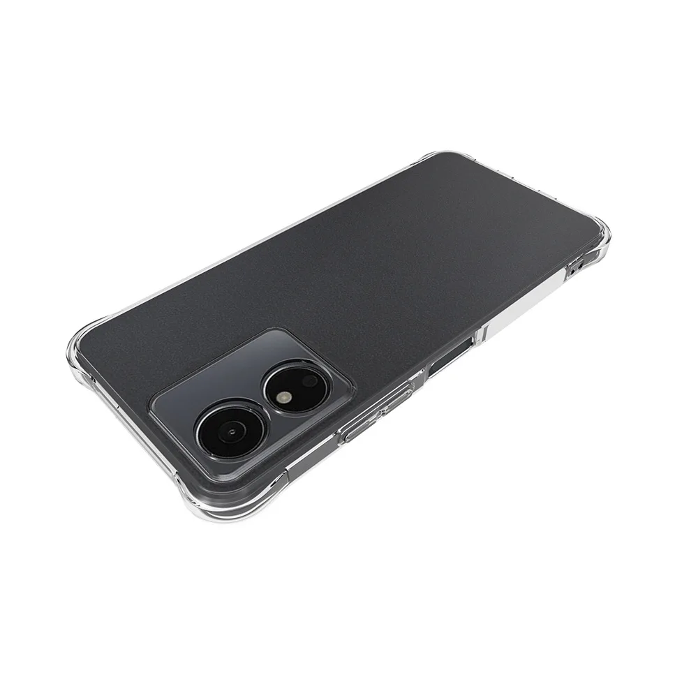 HMD Aura 2 4G حالة وسادة هوائية للصدمات وسادة هوائية سيليكون لينة بولي TPU الغطاء الخلفي للقضية لمفتاح HMDKey TA-1690 قوس HMDArc 4G 2025