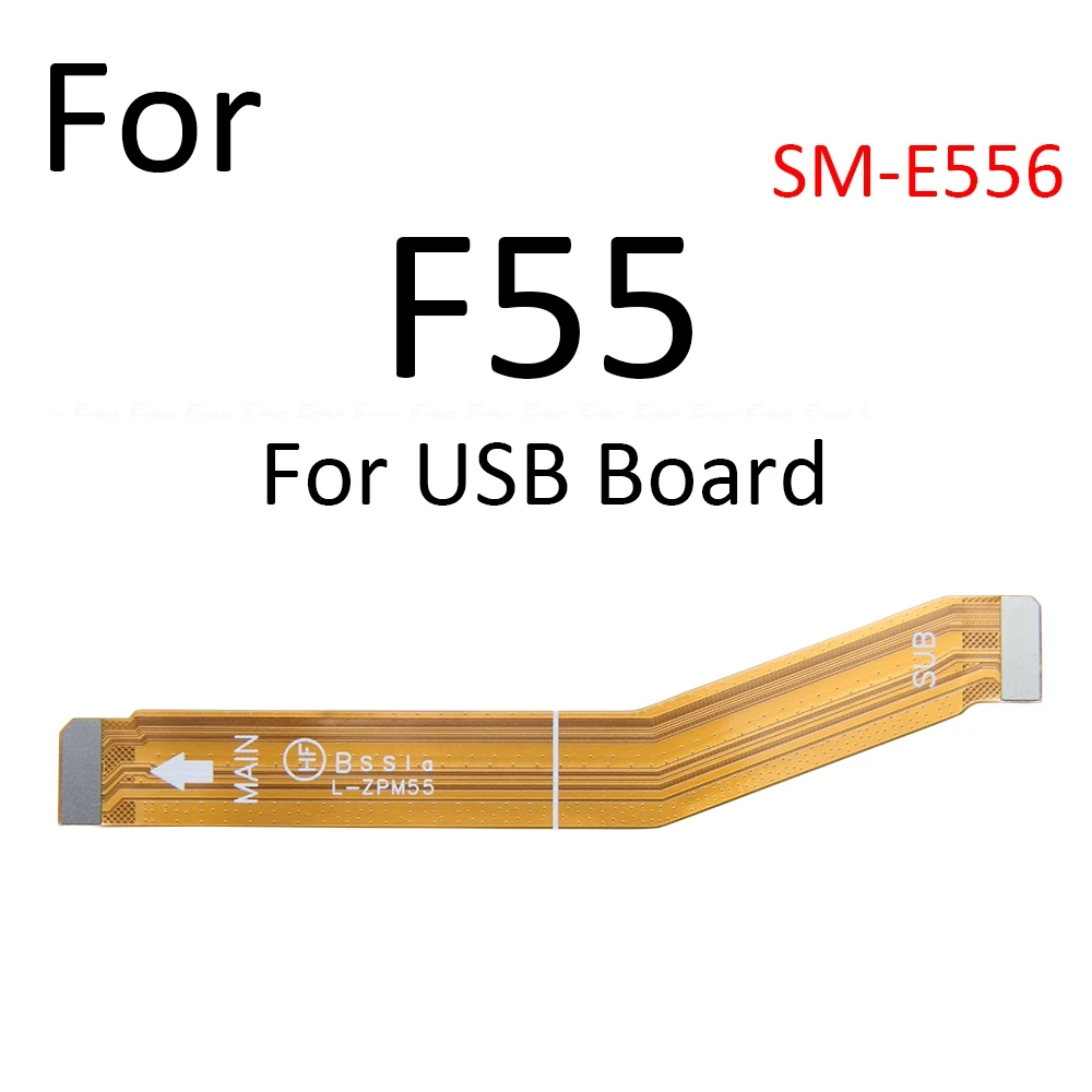 Motherboard Connect Ribbon For Samsung Galaxy F55 F54 F42 5G F36 F34 F22 F17 F16 F15 C55 LCD Display Connect Main Flex Cable