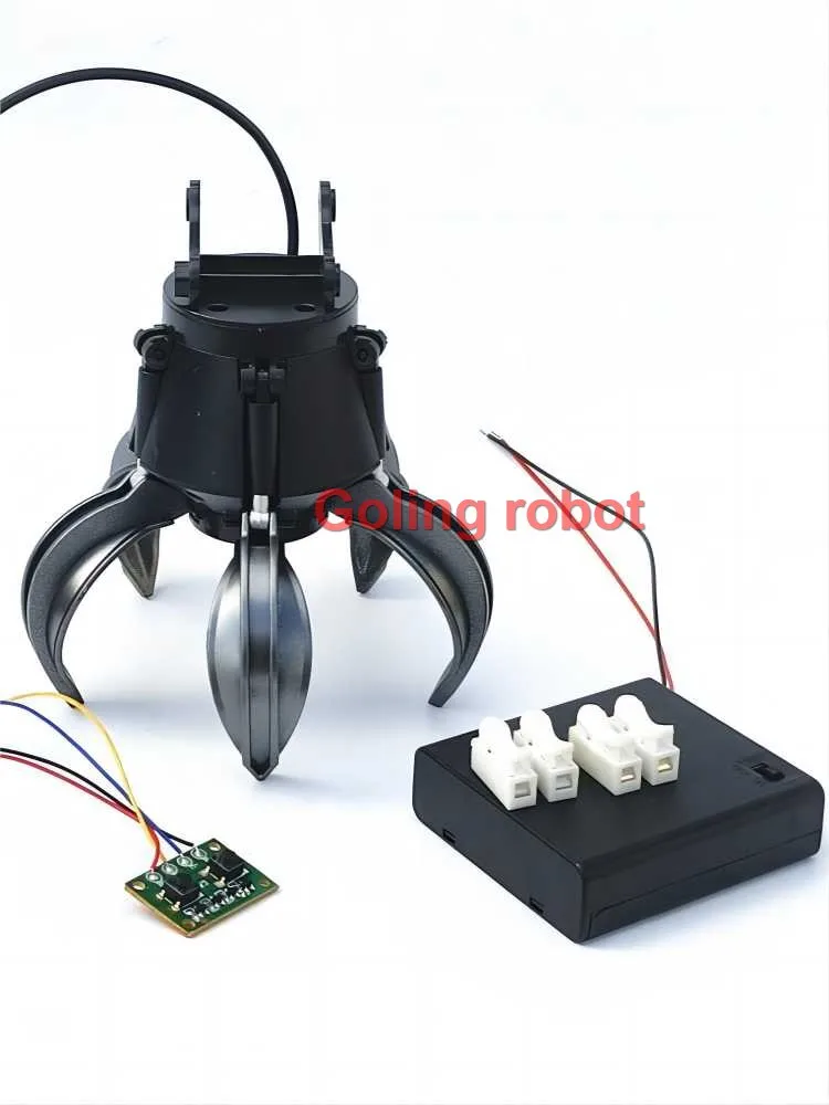 Robot Grasping Plastic or Metal Mechanical Grasping Ball Head Robot Gripper Toy Robot Excavator Claw DIY Kit For Robot Arm Gift