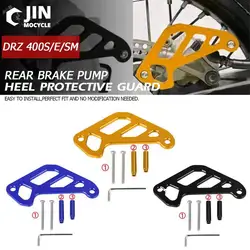 Motocycle Rear Brake Caliper Guard Cover Protector For Suzuki DRZ400S DRZ 400S DR-Z DR-Z400S 400 S 2000-2022 DRZ400 SM 2005-2020