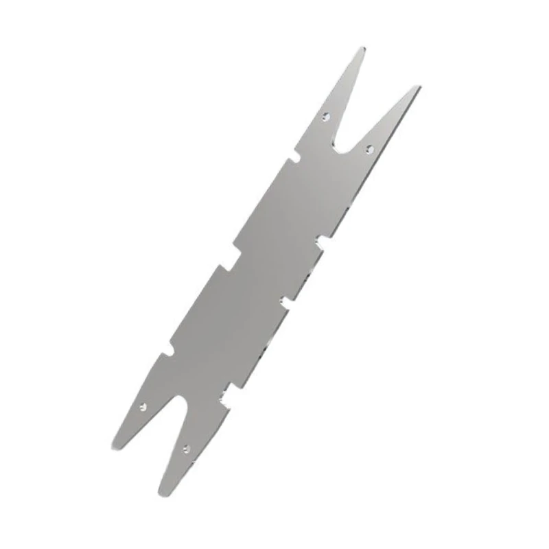 Resistência à corrosão confortável Linha pesca da placa enrolamento Rack Rack Acessórios aço inoxidável Rig