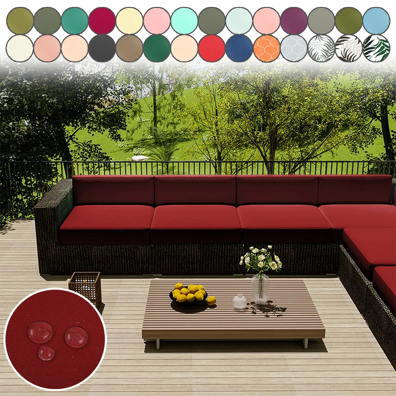 

Anti-Dust Removable Sofa Covers Waterproof Sectional Design Slipcovers for Couches Outdoor Garden Camping Furniture Heavy Duty