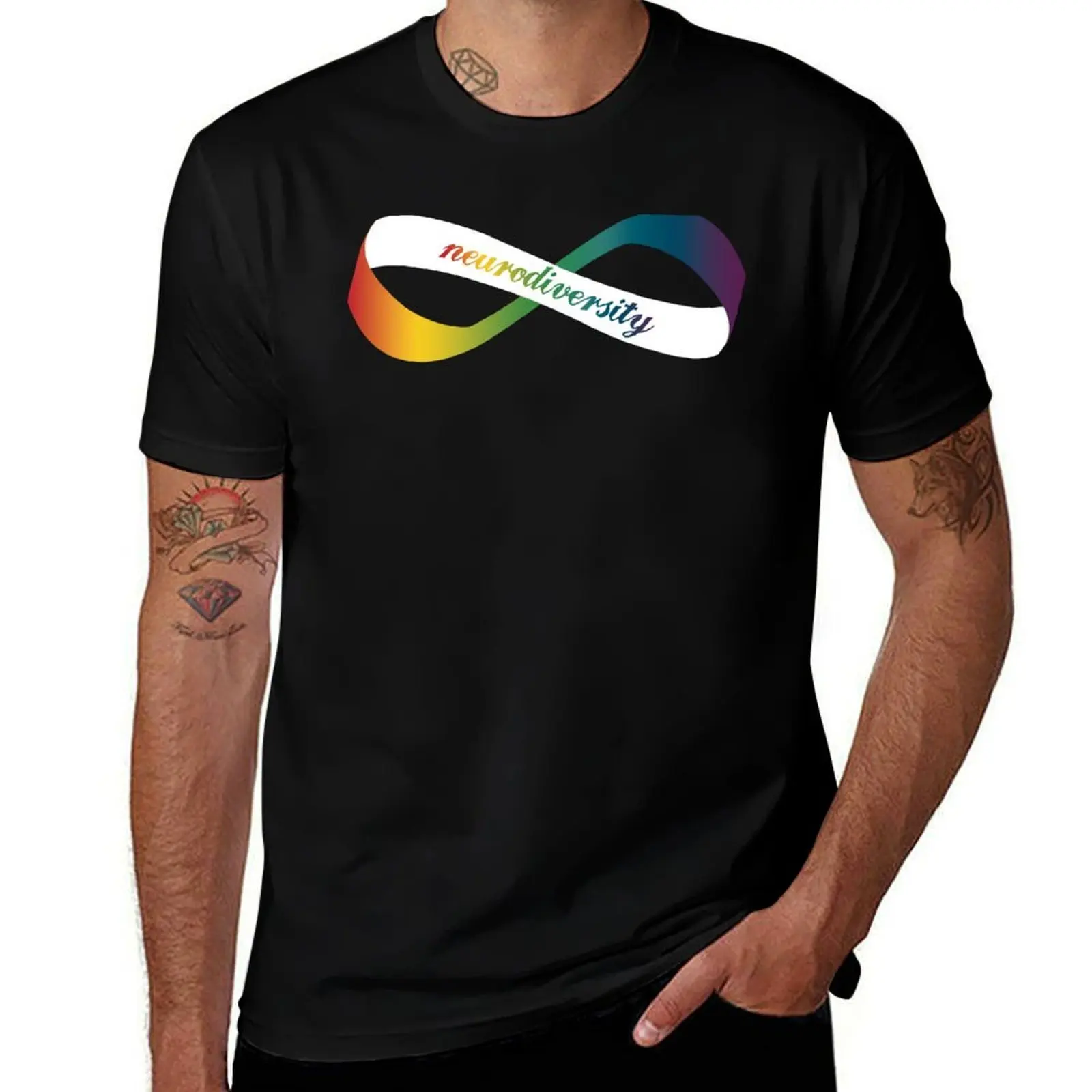 

Neurodiversity Mbius T-Shirt man graphic t shirt man t shirts high quality luxury brand T-Shirt