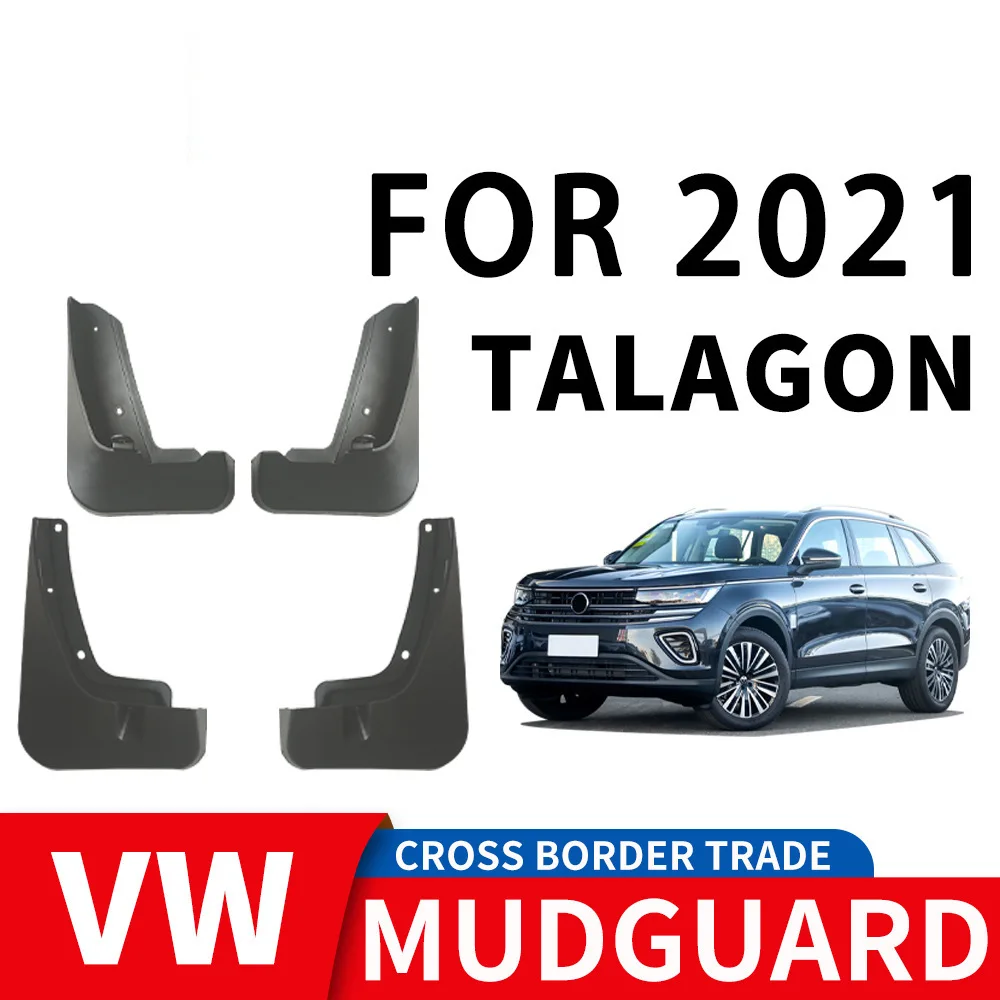 

For 2021 Volkswagen TALAGON mudguard Mudflaps Front Rear Flares Splash Guards Cover Car Accessoie