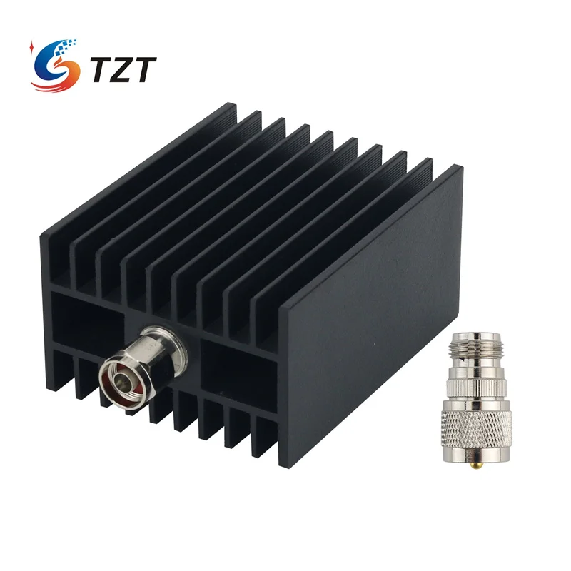 

TZT 100W RF Dummy Load DC-3GHz Walkie Talkie Shortwave Radio Load 50ohms with N-M Connector