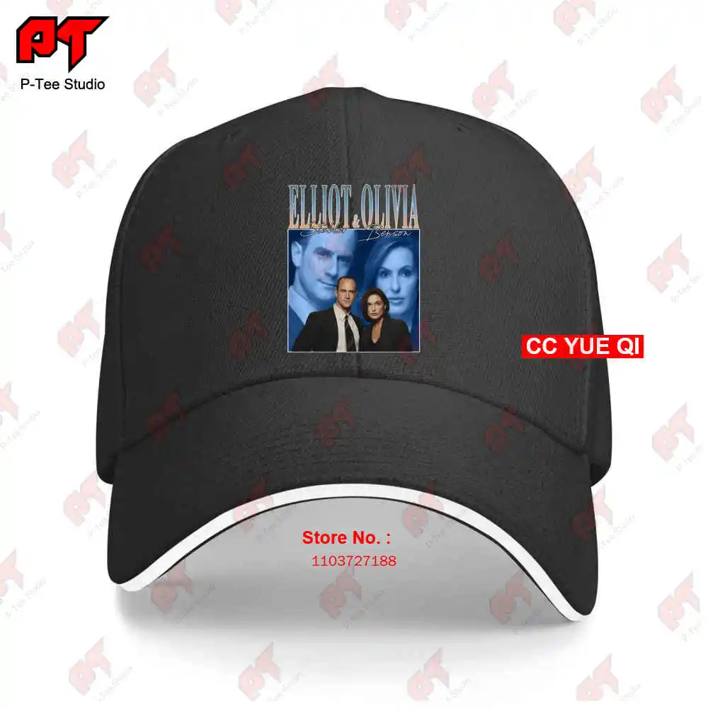 Law And Order Elliot Stabler And Olivia Benson 90S Baseball Caps Truck Cap 1ZYL