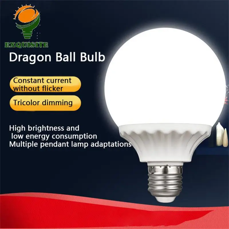 

Led Dragon Ball Bulb Energy Saving Led Light Bulb Solid Product Quality Simplicity Lamp Bulb Home Decoration Pendant Lamp