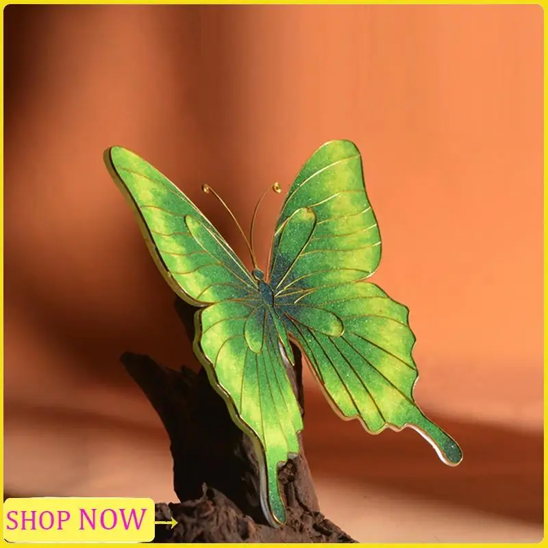 Especial Fine Enamel Art Painting Craft Kit, 3D Butterfly Handmade Decoration Gift, DIY Handmade Material Bag