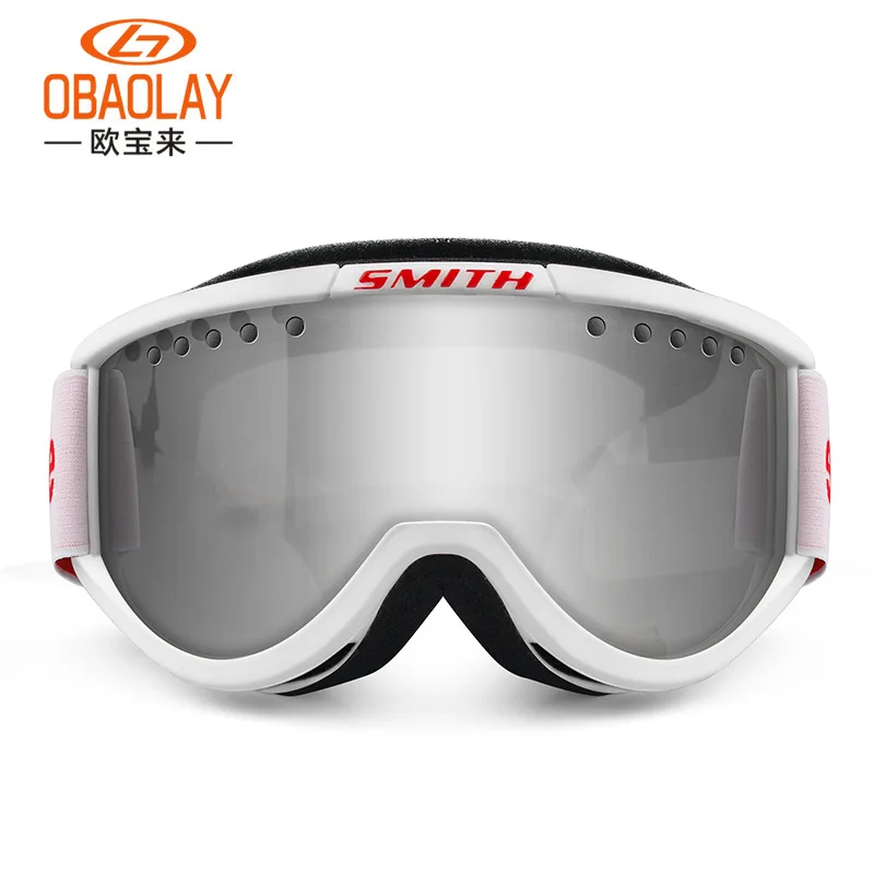 Wholesale popular ski glasses snow anti fog equipment SKI GOGGLES DOUBLE windproof single double board ski glasses