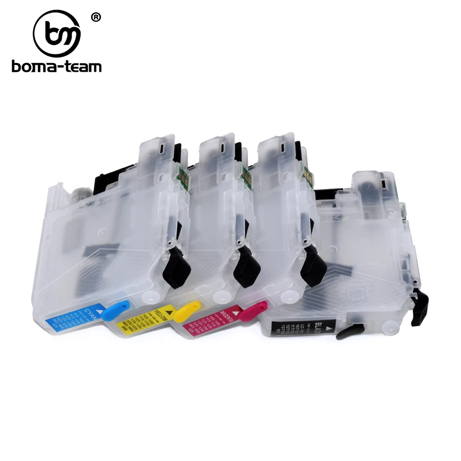 LC203 LC213 LC223 LC233 Refillable Ink Cartridge For Brother DCP-4120 MFC-J4420 J4620 J4625 J5320 J5620 J5625 J5720 Printers