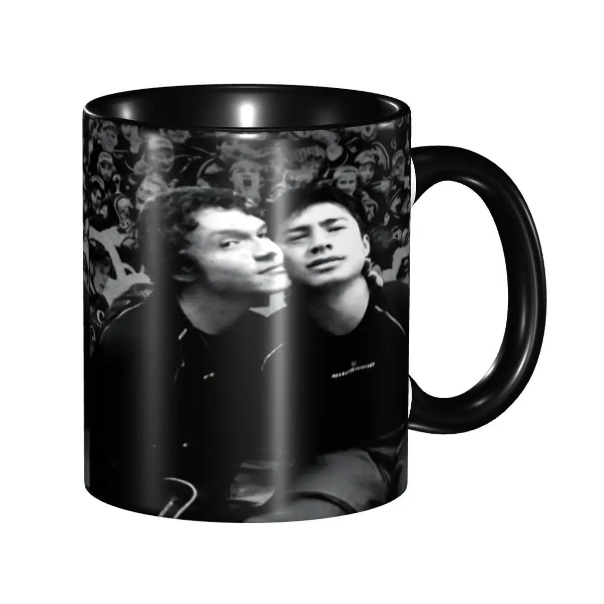 

Shane Hollander Ilya Rozanov Heart Hands Heated Rivalry Coffee Mug Novelty Cup For Office