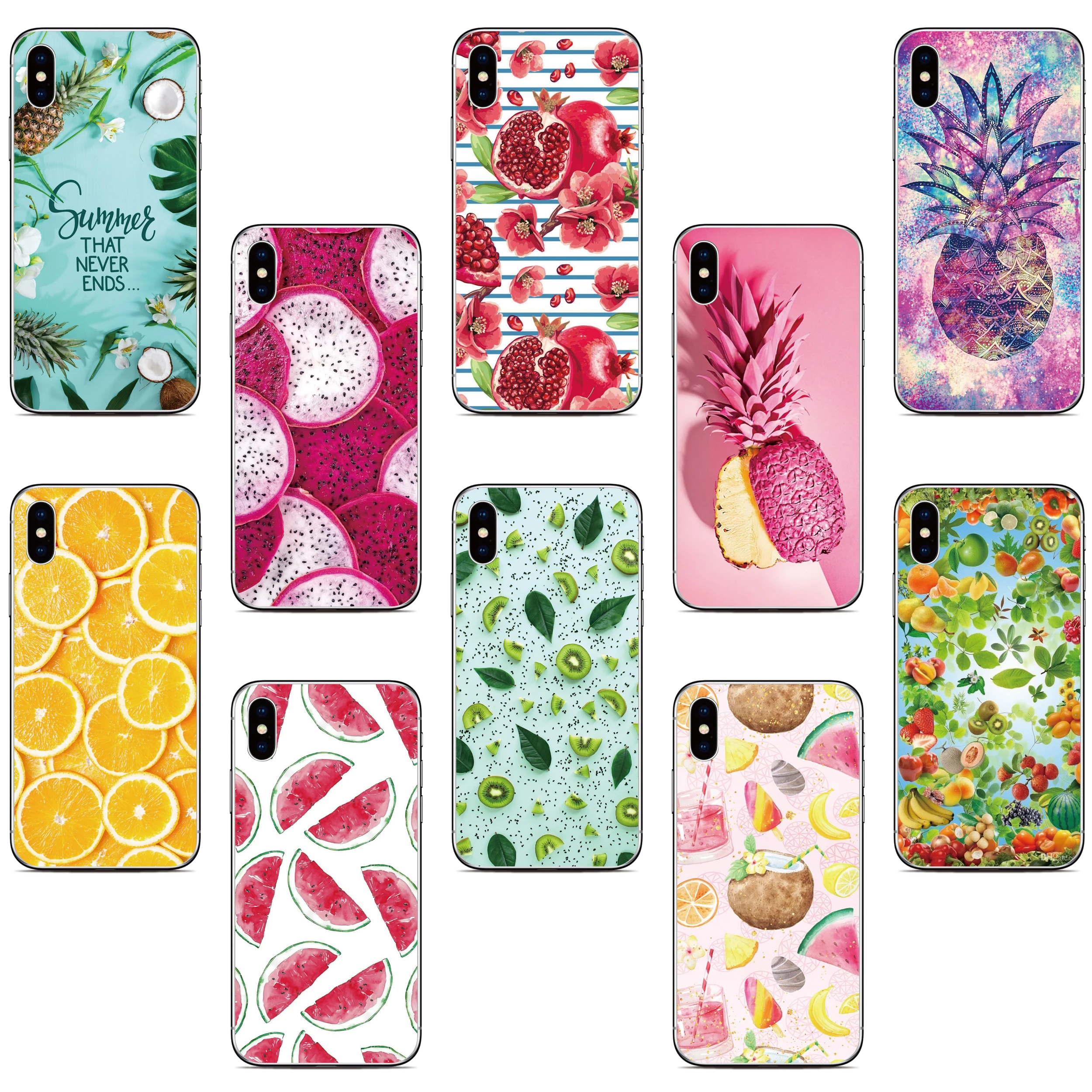 Fruit Phone Case For ZTE Blade A53 A52 A51 Lite A72 A71 A32 A31 Plus L9 L8 A7 A5 A3 2019 2020 L210 L220 11 A7P Cover