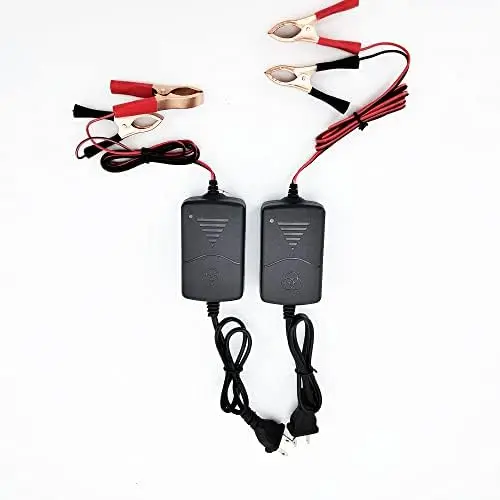 

2Pcs Car Battery Charger Maintainer 12V for Truck/Motorcycle/ATV