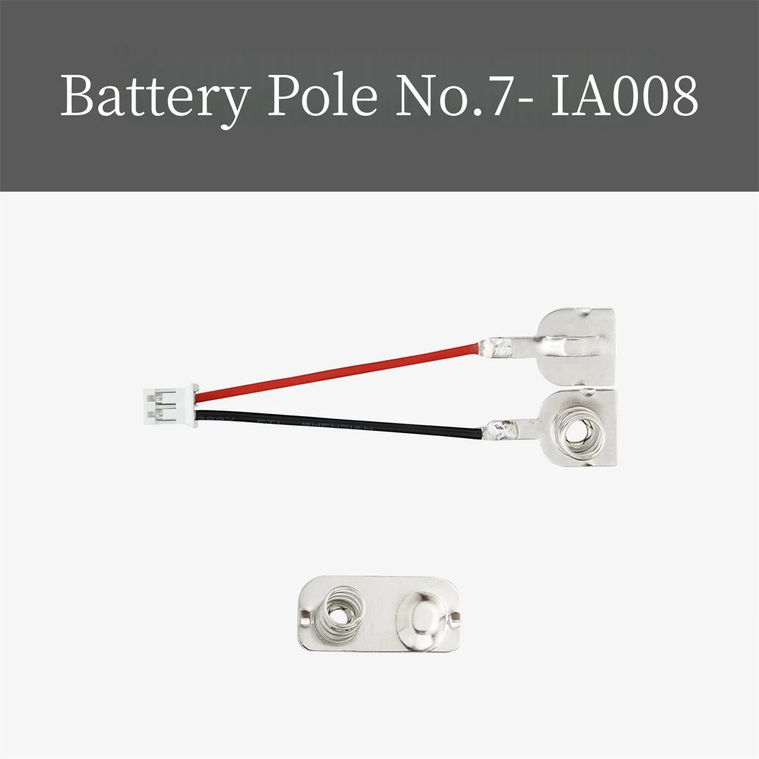 Tuozhu 3D Printing Model Special Standard Part No. 7 Battery Pole PH2.0 2 in Series (1 piece) IA008 Maker Treasure