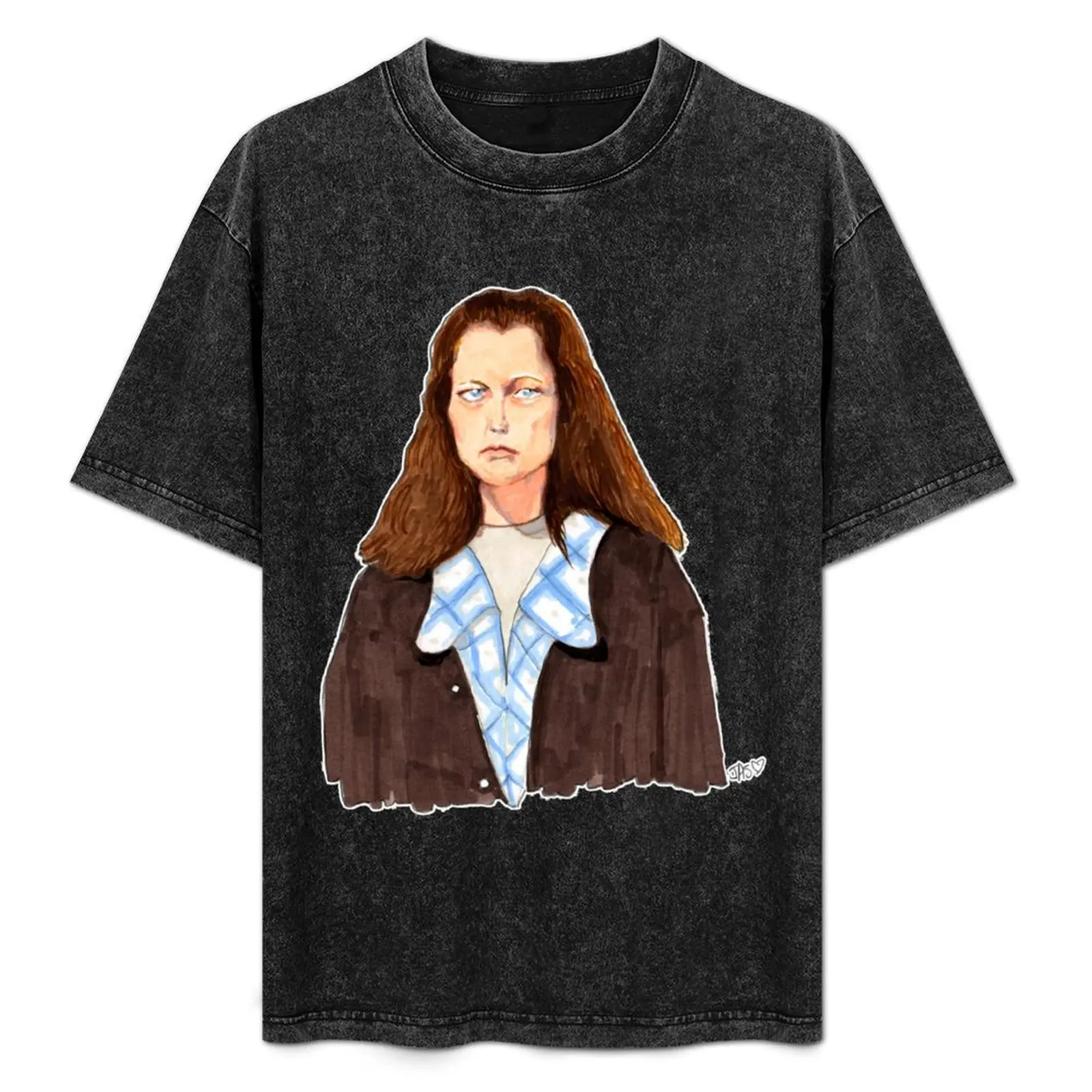 

The Mysterious Muffy and Buffy Twins April Fools Day Portrait T-Shirt Comfortable Daily Wear Tee