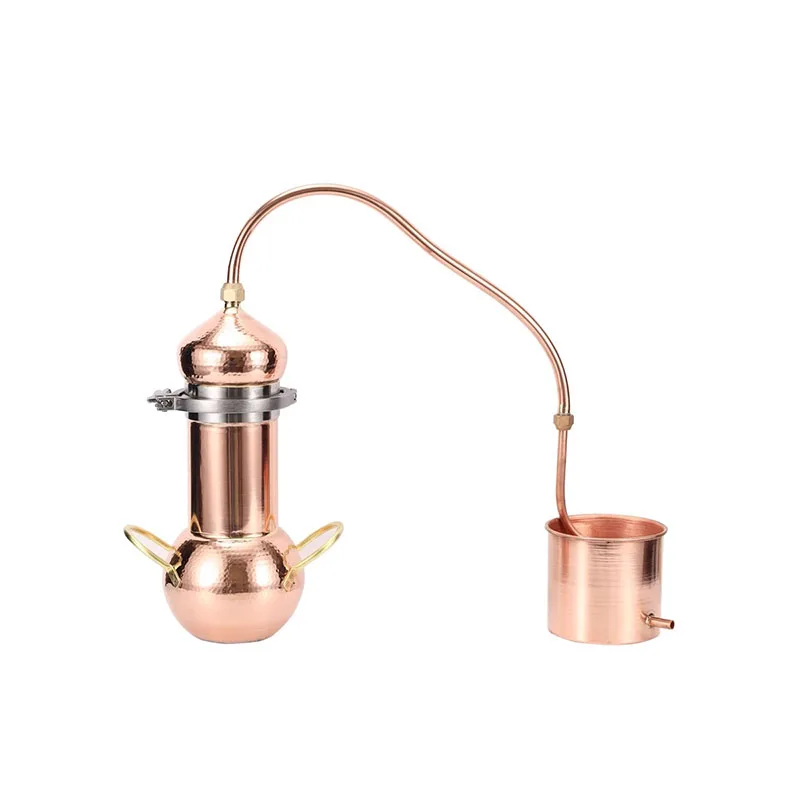 

Ancient Distillation Device Essential Oil Extractor Pure Dew Distiller Home Brewing Equipment Water Pump and Pipe Included