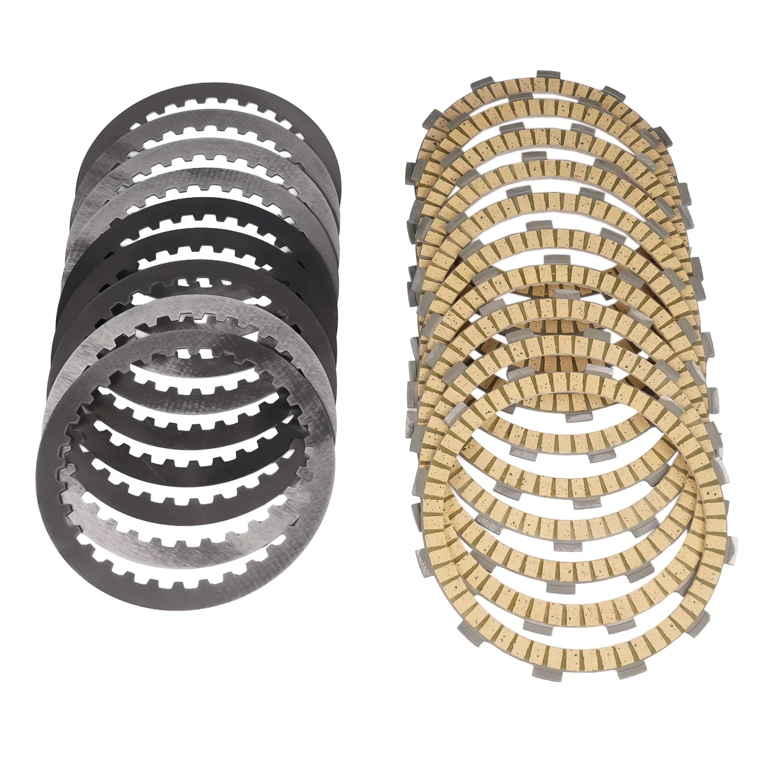 AP02 Extra Clutch Friction Steel Plate Kit for Harley Touring Softail Dyna Trike Twin Cam Models 1999-2017