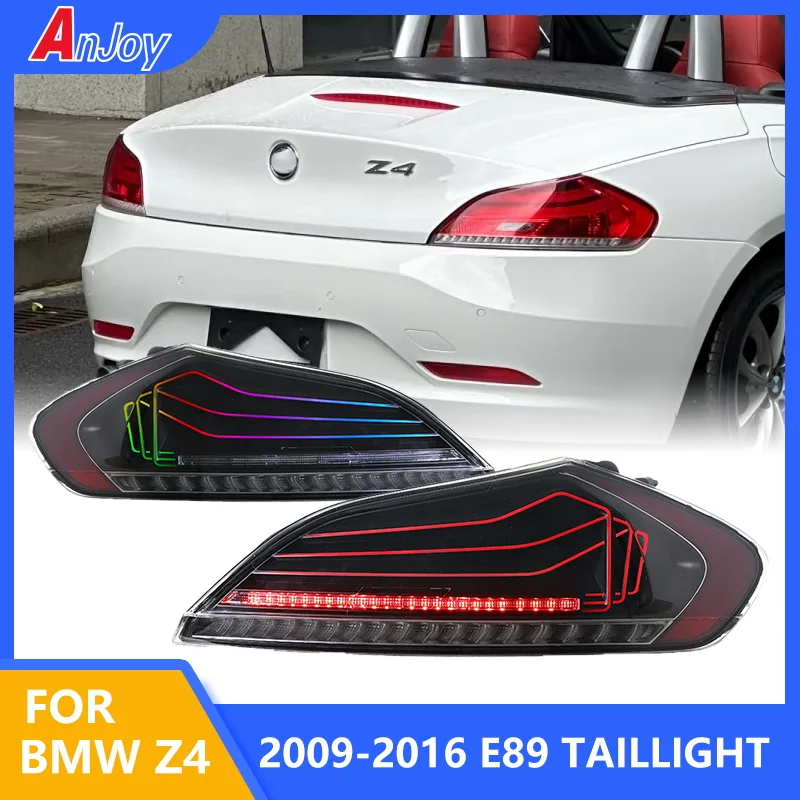 

Горячие светодиодные задние фонари для BMW Z4 E89 09-2016 новый стиль, полностью светодиодные DRL, автомобильные задние фонари в сборе, автоаксессуары, модифицированная лампа