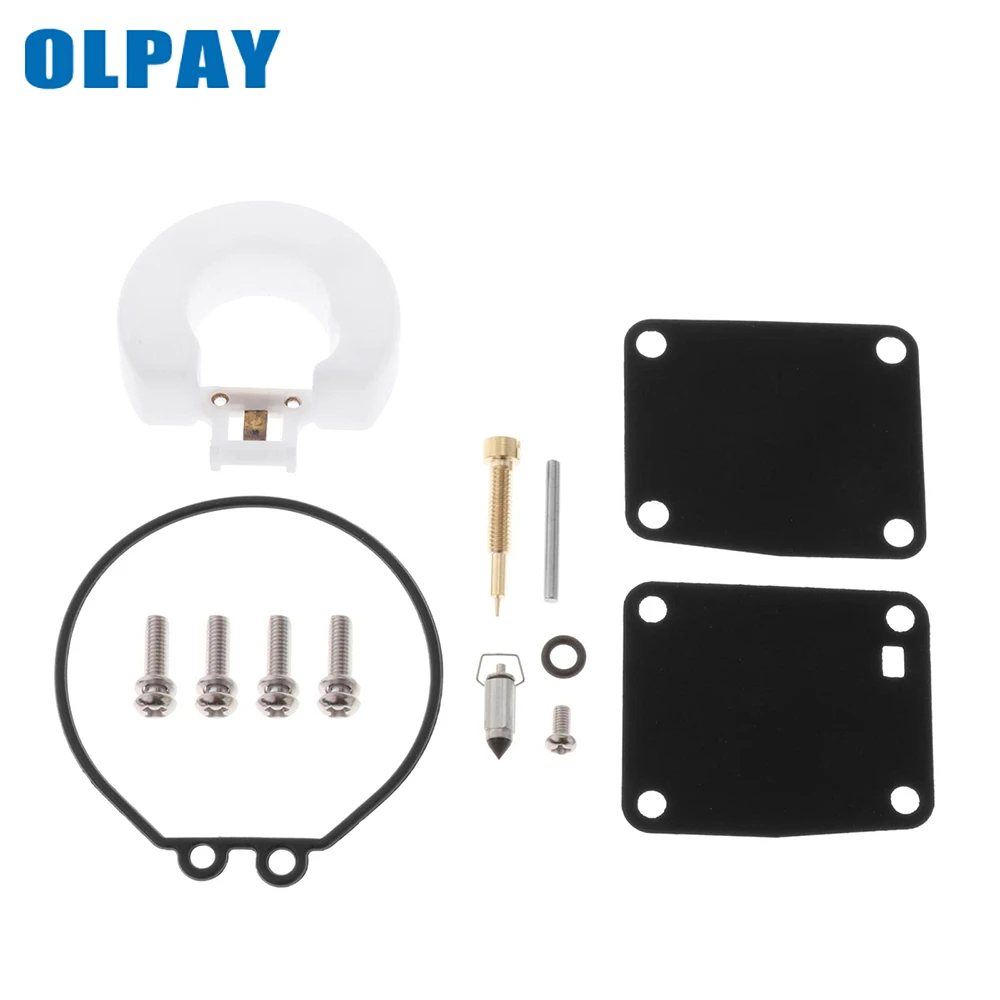 6G1-W0093 Carburetor Carb Repair Kit 6G1-W0093-00 369-871221 18-7765 For Yamaha Outboard Motor 3HP 6HP 8HP Boat Engine