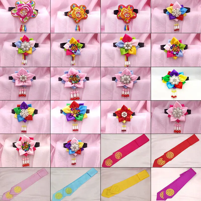 Korea Traditional Hair Hoop Girls Kids Classical Performance Hair Hoop Headwear Hanbok Accessories Hair Ornaments Hairbands