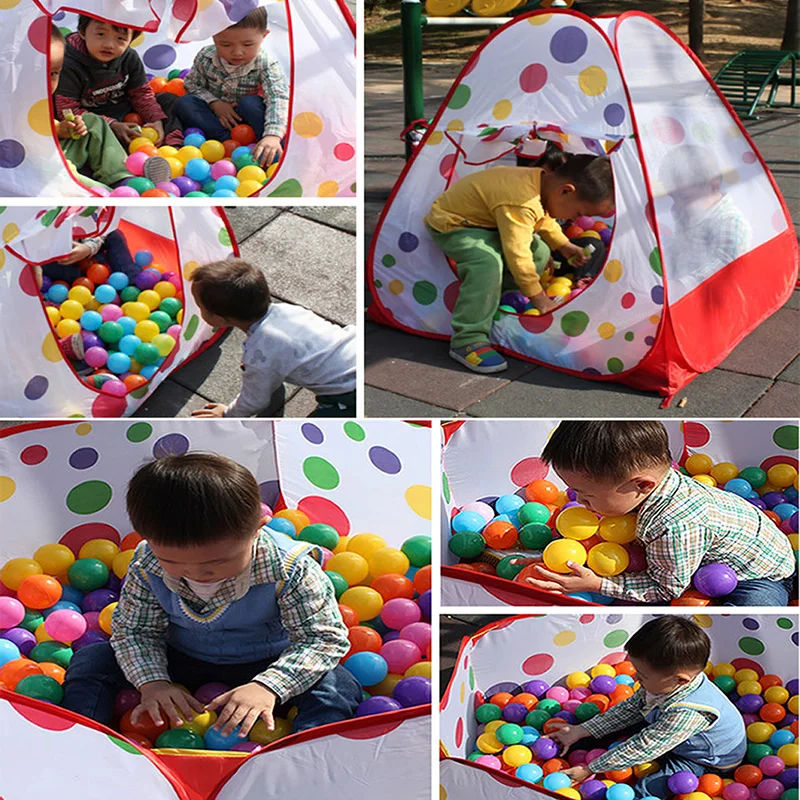 

1 PC 7cm Swim Fun Colorful Soft Plastic Ocean Ball Secure Baby Kid Pit Toy