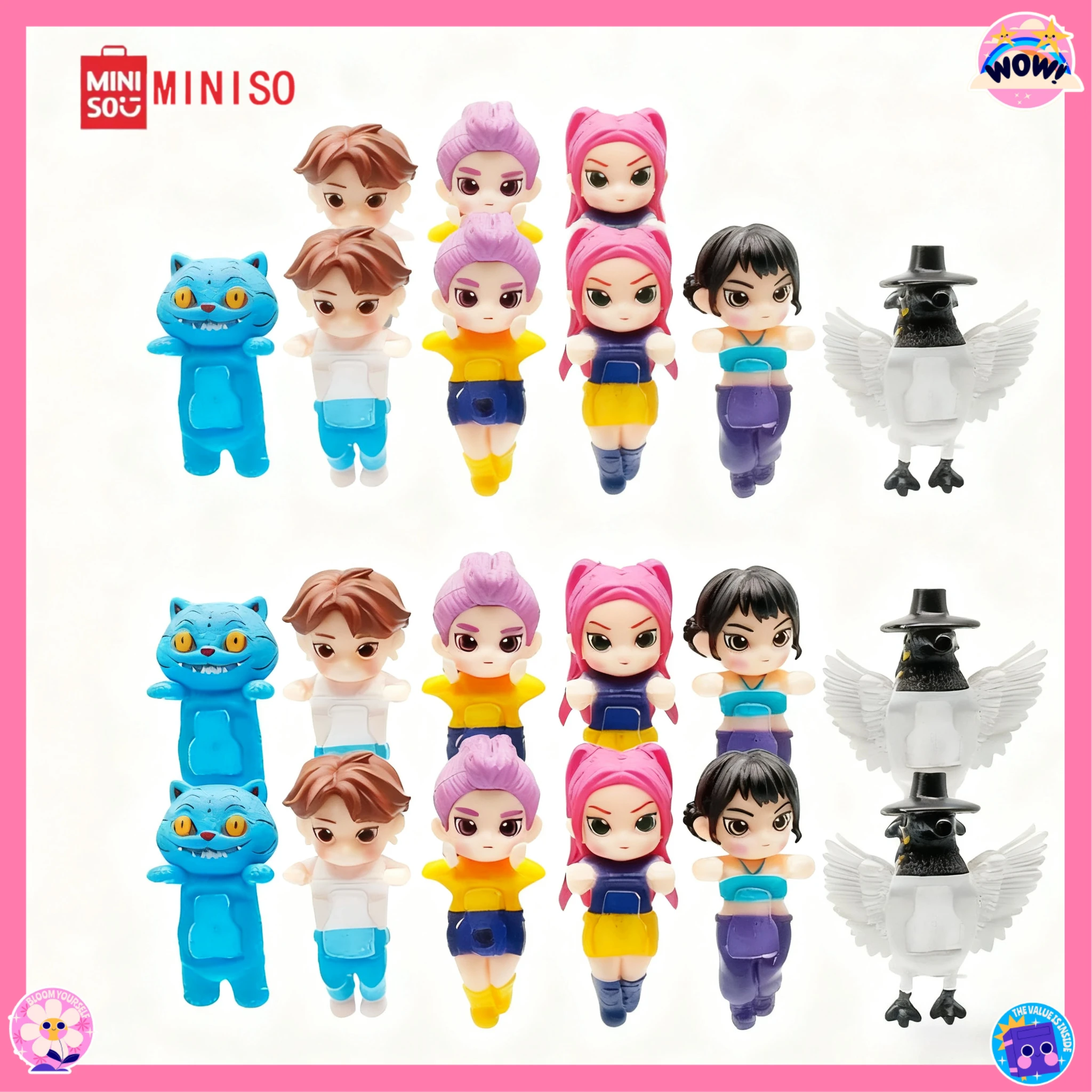 **!=2025 Hot K-p/op De/mon Hunters Random Blind Box Anime Figure Dolls Ornaments Children Birthday Gift for Fans Collectors