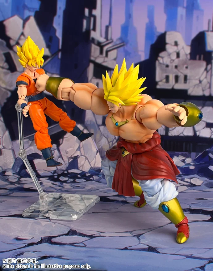 Figuras de acción Demoniacal Fit Dragon Ball legendarias Berserker, estatuilla Broly, estatua Gk, regalos de modelos coleccionables, juguetes para niños