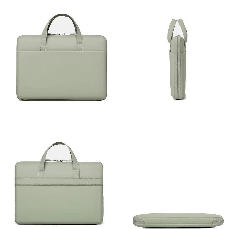 حقيبة يد جديدة 180 درجة حقائب كمبيوتر محمول مفتوحة بالكامل للرجال والنساء 13.3/15.6 بوصة حماية الكمبيوتر