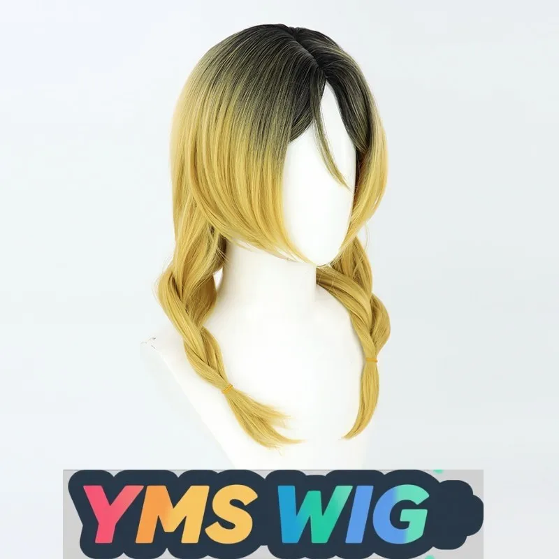 Free Person】Volleyball Boy Long Hair Female Version Kuzui Rinko Cosplay Wig Dyed Silicone Realistic Scalp Sex Change